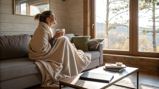using weighted blanket during day